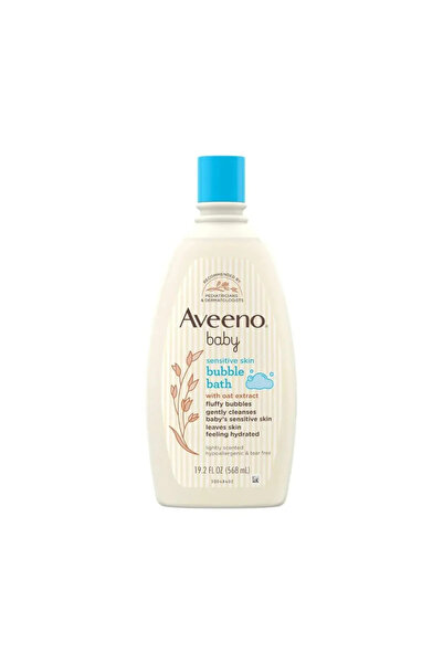 AVEENO Bath Foam 568ml - for Sensitive Baby Skin
