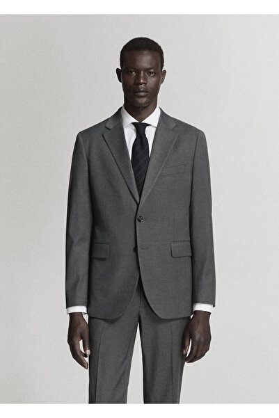 MANGO Man Slim fit Milan kumaş blazer ceket