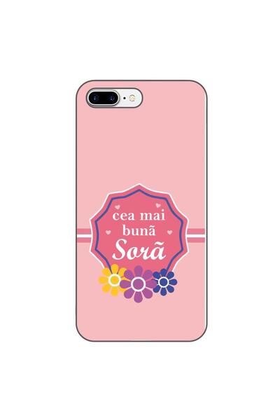 OEM Husa compatibila cu Apple iPhone 7 Plus, iPhone 8 Plus Silicon Gel Tpu Mo...