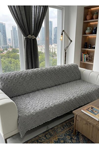 ROYAM Sofa Cover Sofa Bed Cover 175 X 215 Luxury Fabric Chenille Jacquard Bea...
