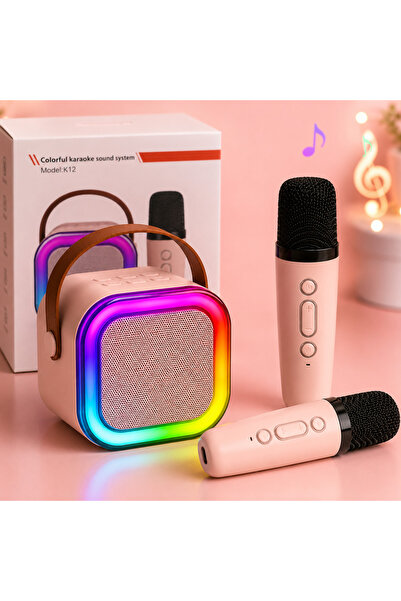 OEM K12 Безжичен караоке комплект (горна и долна част) с 5W Bluetooth колонка...