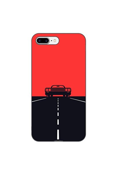 OEM Husa compatibila cu Apple iPhone 7 Plus, iPhone 8 Plus Silicon Gel Tpu Mo...