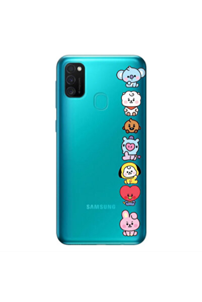 Other Samsung M21 Lovely animals Transparent Silicone TPU Θήκη