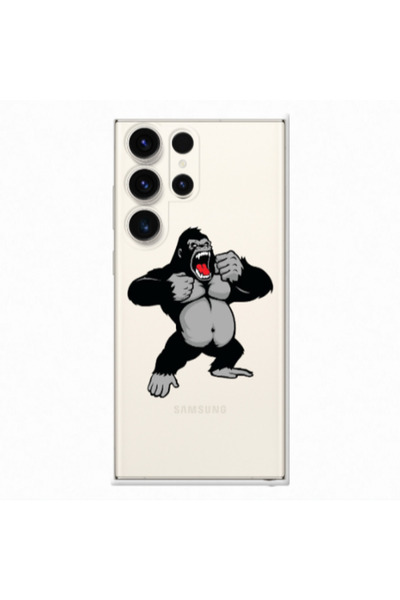 Other Samsung S23 Ultra Angry Gorilla2 Transparent Silicone TPU Θήκη
