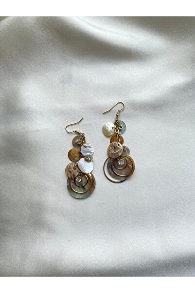 COLLECTİON Deniz Esintili Taşlı Küpe
