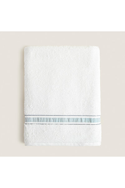 Chakra Alda Bamboo Bath Towel 85X150 cm Marine Blue