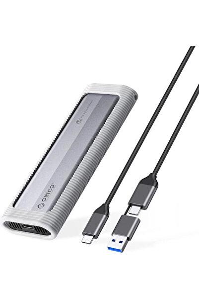 Orico Θήκη για Σκληρό Δίσκο M.2 SATA III με Σύνδεση USB 3.2 Type-C Γκρι Κωδικ...