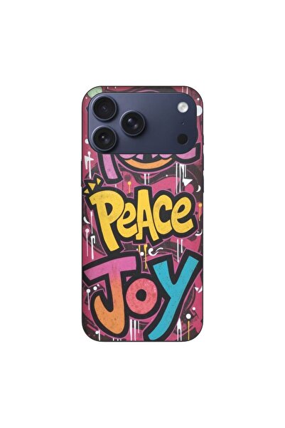 OEM Husa compatibila cu Apple iPhone 17 Pro Max Silicon Gel Tpu Model Peace a...