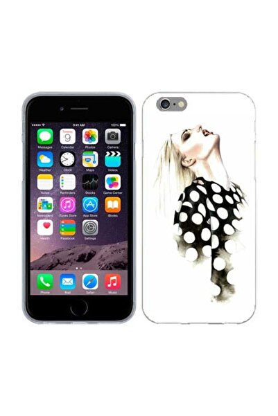 OEM Husa compatibila cu Apple iPhone 6, iPhone 6S Silicon Gel Tpu Model Women...