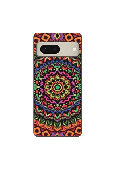 OEM Husa compatibila cu Google Pixel 7 Silicon Gel Tpu Model Colorfull Mandal...