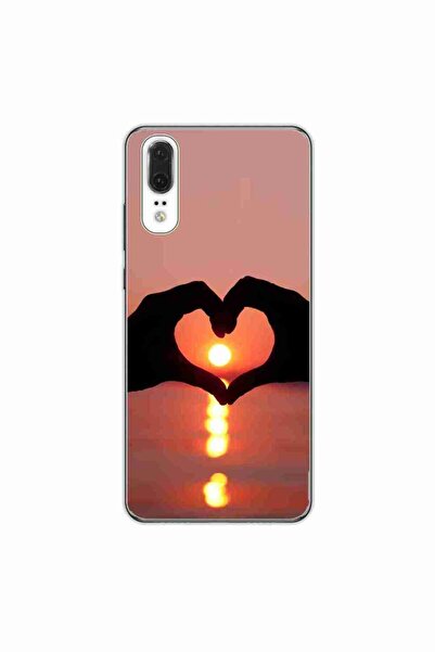 OEM Husa compatibila cu Huawei P20 Silicon Gel Tpu Model Glow of Love