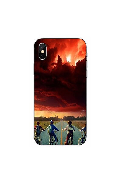 OEM Θήκη συμβατή με Apple iPhone X, από σιλικόνη gel TPU, μοντέλο Stranger Th...