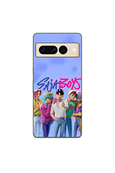OEM Husa compatibila cu Google Pixel 8 Pro Silicon Gel Tpu Model KPop Demon H...