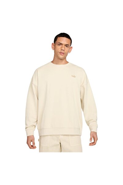 Nike Ανδρικό Φούτερ Club Oversized με Στρογγυλή Λαιμόκοψη XL