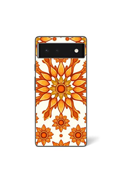 OEM Husa compatibila cu Google Pixel 6 Silicon Gel Tpu Model Sun Flower Soul