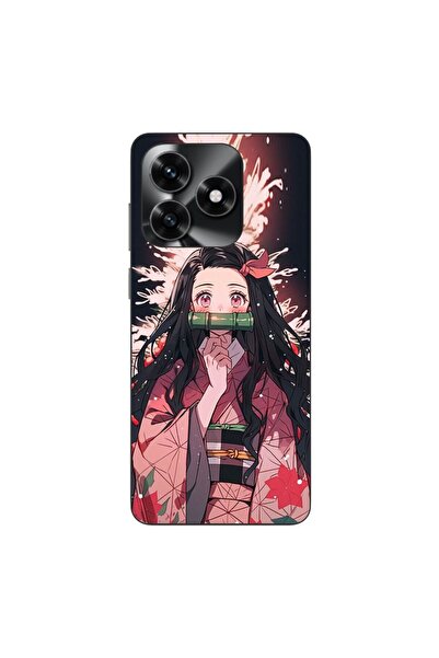 OEM Husa compatibila cu Honor X5c Plus Silicon Gel Tpu Model Demon Slayer Nezuko