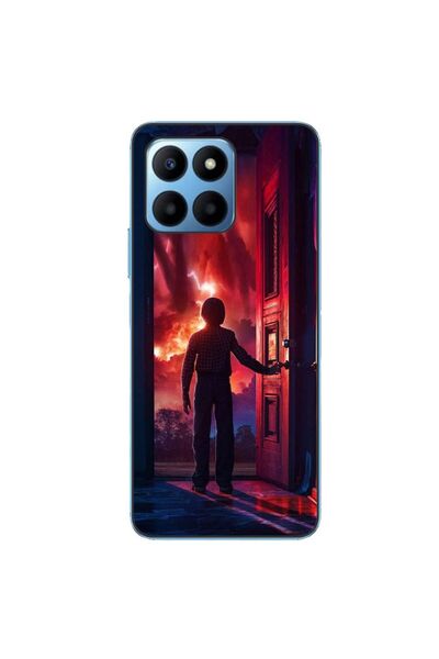 OEM Husa compatibila cu Honor X8 5G Silicon Gel Tpu Model Stranger Things Doo...