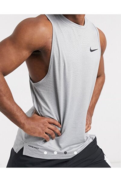 Nike Pro Dri-Fit Erkek Gri Antrenman Atlet