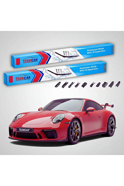 TEAMCAR Lamele ștergătoare Porsche 911 GT3 992 2021-2024 |   Set plat frontal...