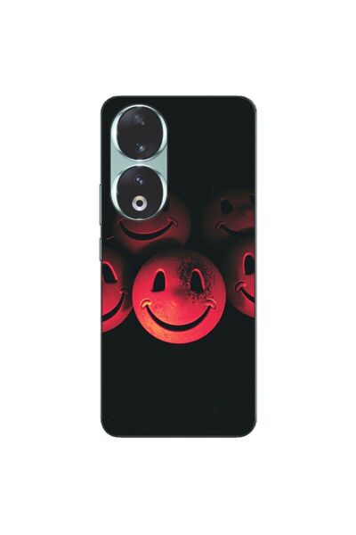 OEM Husa compatibila cu Honor 90 5G Silicon Gel Tpu Model Grungy Smiley Faces