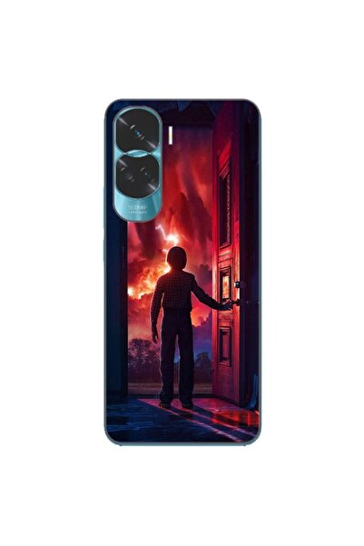 OEM Husa compatibila cu Honor 90 Lite 5G Silicon Gel Tpu Model Stranger Thing...