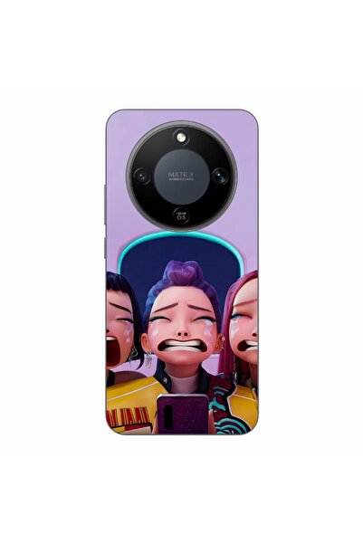 OEM Θήκη συμβατή με Honor Magic8 Lite Σιλικόνης TPU με σχέδιο KPop Demon Hunt...