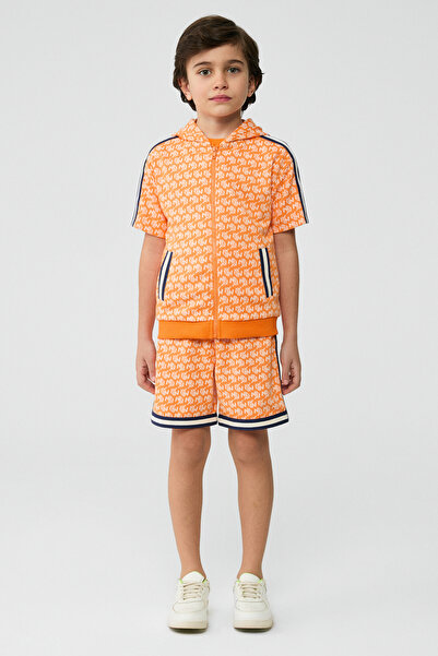 NBT JEANS Boy Patterned Tracksuit Top