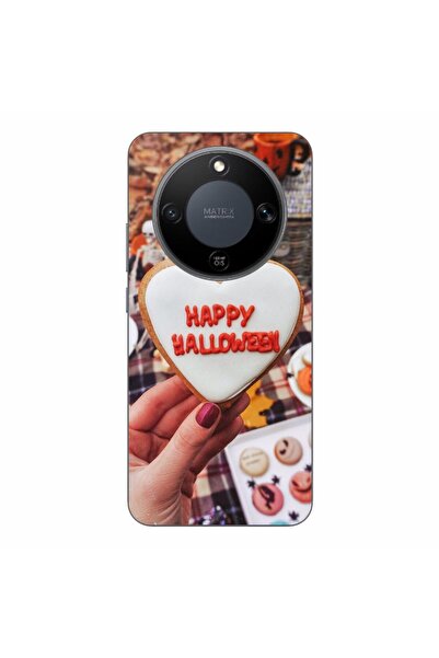 OEM Husa compatibila cu Honor Magic8 Lite Silicon Gel Tpu Model Happy Hallowe...