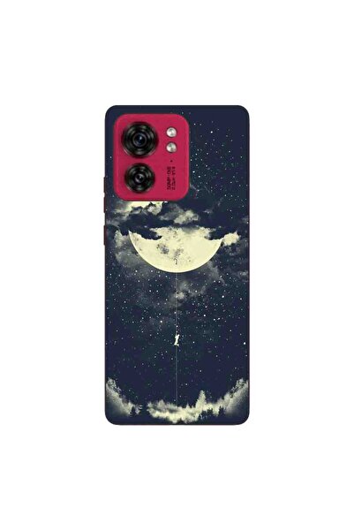 OEM Husa compatibila cu Motorola Edge 40 Silicon Gel Tpu Model Moon Climbing