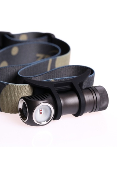 Zebralight Φακός κεφαλής H504d Κόκκινος, ευρείας φωτισμού, κόκκινο φως, AA