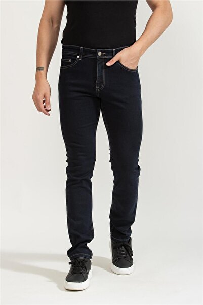 Karl Lagerfeld Normal Bel Normal Paça Slim Fit Erkek Denim Pantolon 265840500830