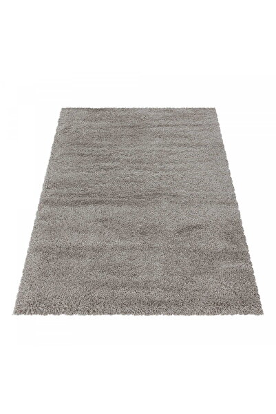 AYYILDIZ Covor Shaggy, Fluffy Super moale, 80 x 150 cm, Bej, Polipropilen, Oe...