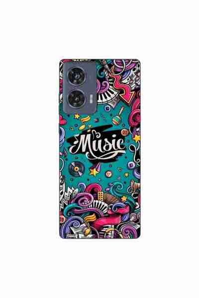 OEM Калъф, съвместим с Motorola Edge 50 Fusion, силиконов гел TPU, с шарка По...