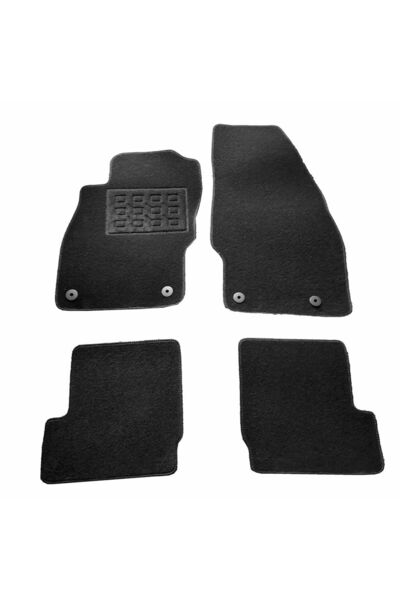 Best Auto Vest Covorase mocheta Opel Adam 2013-prezent, Negre, set de 4 Buc.
