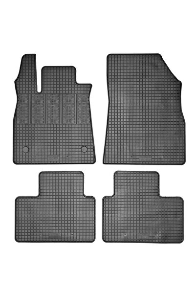 RapidAuto Set covorase auto din cauciuc Renault Talisman 2015-, Negre