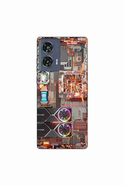 OEM Husa compatibila cu Motorola Edge 50 Fusion Silicon Gel Tpu Model Motherb...