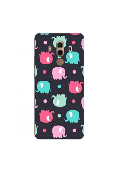 OEM Husa compatibila cu Huawei Mate 10 Pro Silicon Gel Tpu Model Pattern Elefant