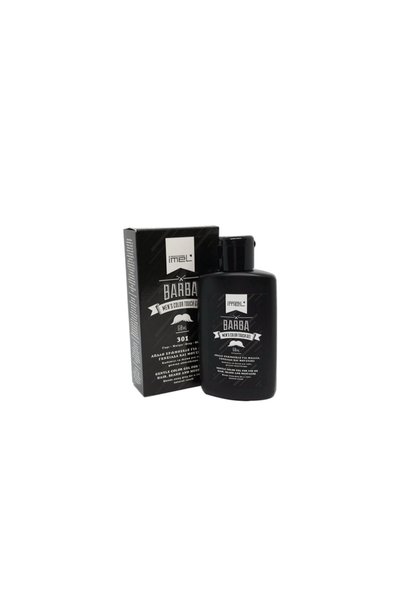 Imel BARBA COLOR TOUCH GEL ΜΑΥΡΟ ΓΚΡΙ 60ML