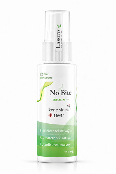 Lasoro Bio Skincare Lab No Bite Organik Sinek ve Kene Kovucu
