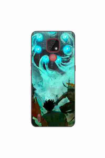 OEM Θήκη συμβατή με Motorola Moto E7 Σιλικόνης Τζελ TPU Μοντέλο Satoru vs Sukuna