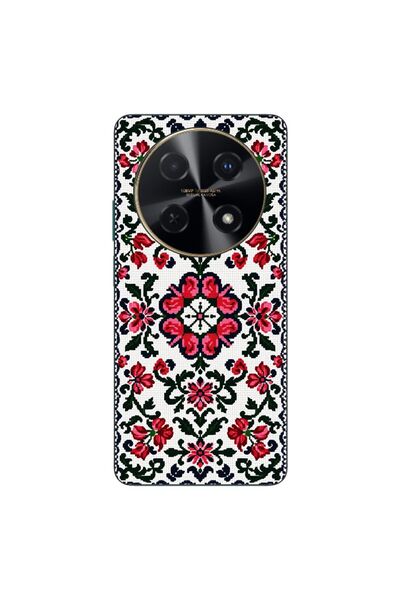 OEM Θήκη συμβατή με Huawei Nova 12i από σιλικόνη gel TPU με σχέδιο παραδοσιακ...