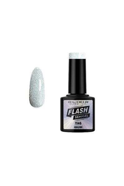 Elixir FLASH SEMI GEL (ΗΜΙΜΟΝΙΜΟ BΕΡΝΙΚΙ) - 1146 (ABALONE) 8ML