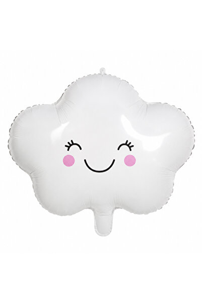 BeySüS Smiling Face Cloud Foil Balloon