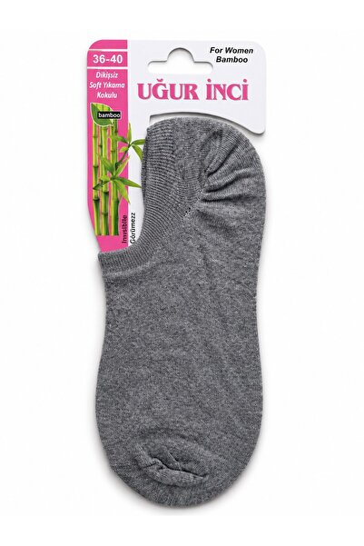 Uğur İnci Bamboo Invisible Socks 36-40 Seamless Breathable Ballerina Socks Pa...
