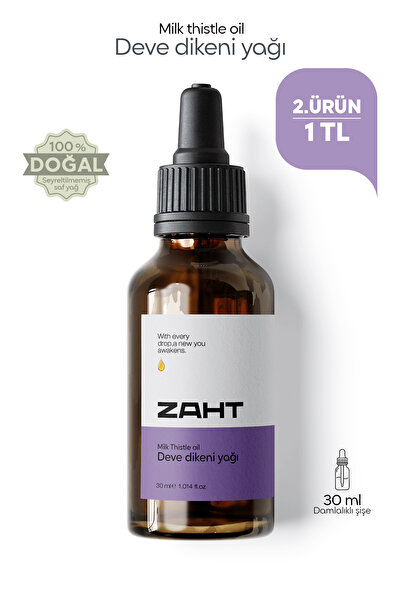 ZAHT Deve Dikeni Tohumu Yağı Saf ve Doğal 30 Ml