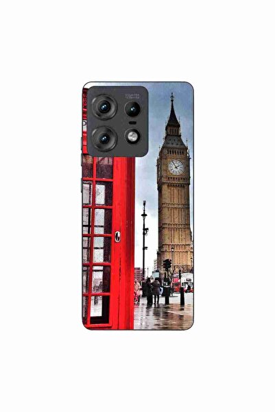 OEM Θήκη συμβατή με Motorola Edge 50 Pro Σιλικόνης Τζελ TPU Μοντέλο Λονδίνο