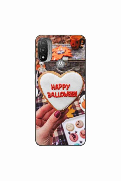 OEM Husa compatibila cu Motorola Moto E20 Silicon Gel Tpu Model Happy Hallowe...
