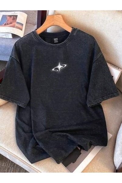 bellanova Unisex Oversize T-shirt με στάμπα Streetwear Άνετη εφαρμογή Daily P...