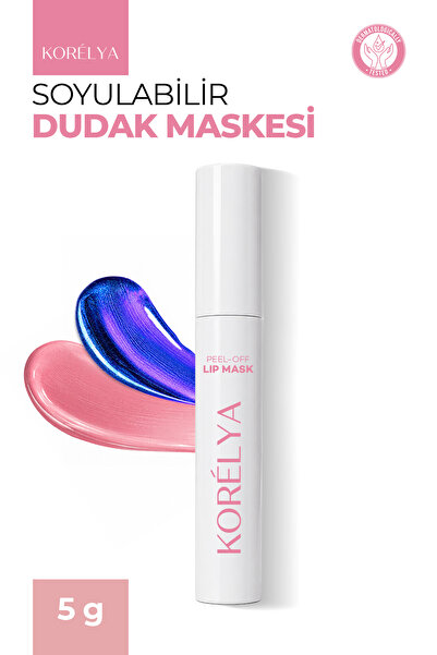 KORELYA Soyulabilir Dudak Maskesi 5g | Doğal Pembe