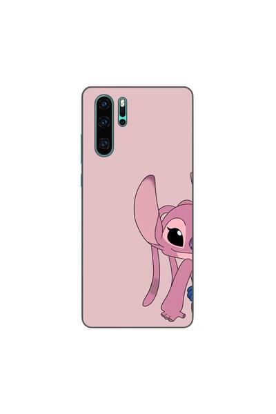 OEM Θήκη συμβατή με Huawei P30 Pro Σιλικόνης Τζελ TPU με σχέδιο Stitch Her
